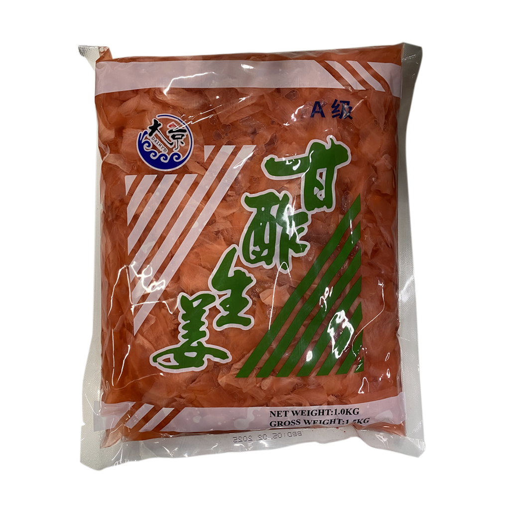 Daikyo / Kim Pickled Ginger (Pink) 1kg | 大京/ 禾味 寿司姜片(粉色)  1kg