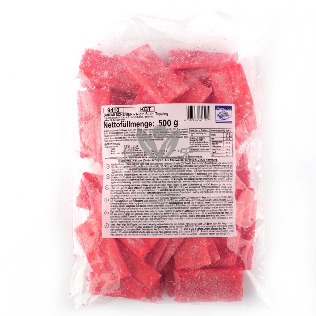 蟹肉片 500g | Surimi Topping (Nigiri Sushi) 500g