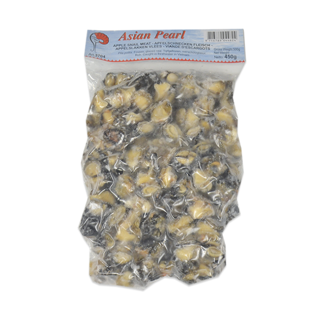 ASIAN PEARL/AC Apple Snail Meat 500g | ASIAN PEARL/AC 冰冻 螺肉 500g