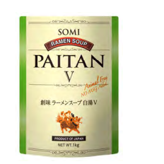 SOMI Ramen Liemi (Vegaaninen) 1 kg| 拉面汤底 V (白汤 白绿包装) 1kg