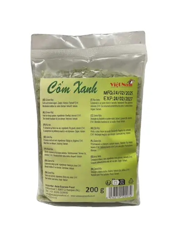  MINH HAO Viet Nam Green Rice Flake 200g | MINH HAO 绿米片 200g