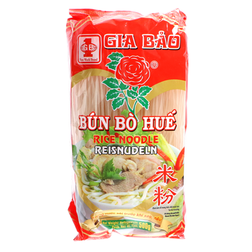 GIA BAO Bun Bo Hue Rice Noodle 400g | GIA BAO 越南米粉 Bun Bo Hue 400g