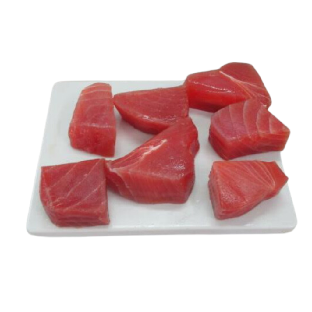 Pakastetut tonnikalakuutiot 500g | 冰冻 小块金枪鱼 500g