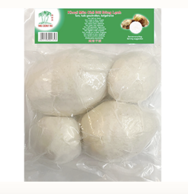 Pakastetut taro-juuret (puoliksi leikattu) 800g | TCT 冰冻芋头 半切 800g
