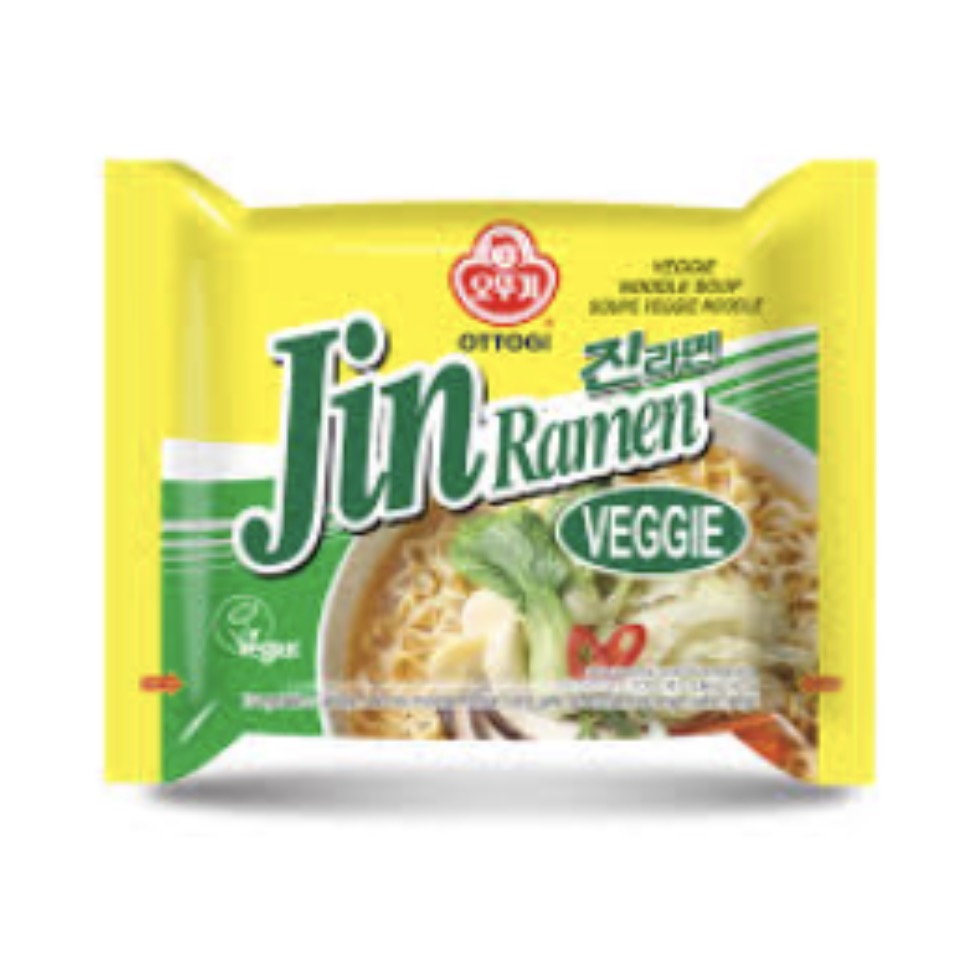 韩国 OTOKI 金拉面 蔬菜味 110g | KR OTOKI Jin Ramen Vegetable 110g
