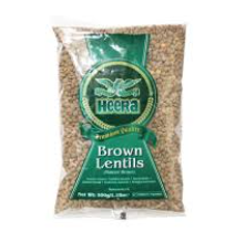 HEERA 棕扁豆 1kg | HEERA Brown Lentils Masoor Brown 1kg