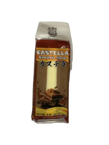 Triangle Castella Cake Chocolate Flavor 120g | 三角蒸蛋糕 巧克力味 120g