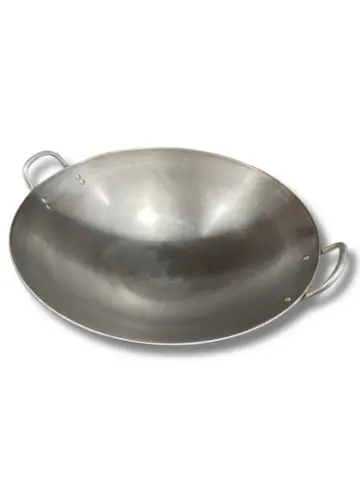 Wang Pangzi Double-Handle Wok 50MM | 王胖子 双耳炒锅 50MM