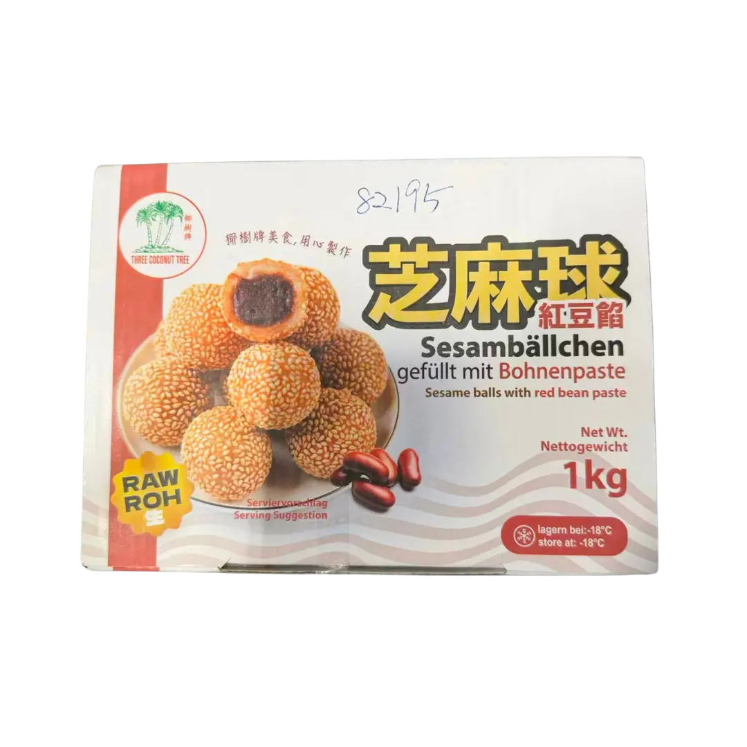 椰树牌 芝麻球 红豆馅 1kg | TCT Sesame Balls Red Bean 1kg