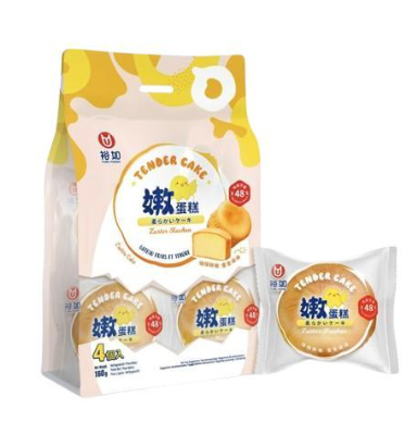 YR Soft Cake 160g | 裕如 嫩蛋糕 160g