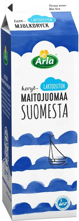 Arla (ESL) Laktoositon kevytmaitojuoma 1L | Arla 无乳糖 牛奶 1L