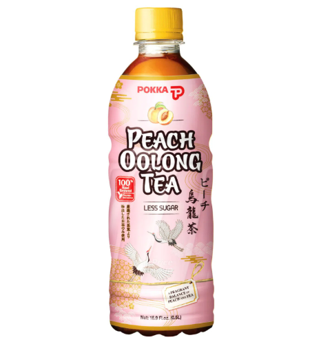 Pokka 蜜桃乌龙茶 500ml | Pokka Peach Oolong Tea 500ml