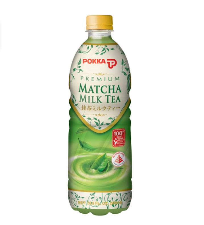Pokka 抹茶奶茶 500ml | Pokka Matcha Milk Tea 500ml