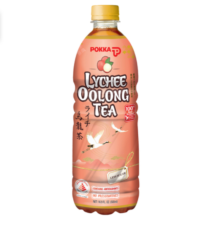 Pokka 荔枝乌龙茶 500ml | Pokka Lychee Oolong Tea 500ml