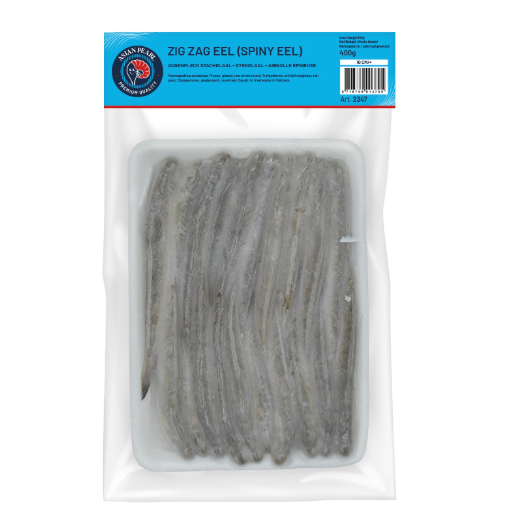 Asian Pearl Frozen Zig zag Eel 10cm/+ 500g | Asian Pearl 冷冻 锯齿鳗 10cm/+ 500g