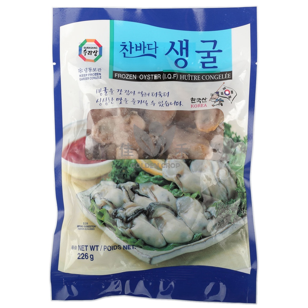 Surasang 冷冻 韩国生蚝 226g | Surasang Frozen Korean Oyster 226g 