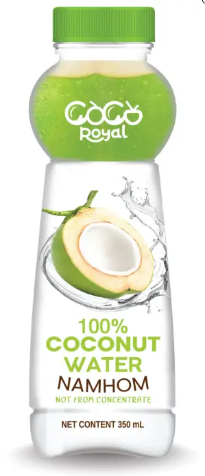 Coco Royal 100% 椰子水 350ml丨Coco Royal 100%  Coconut Water Namhom 350ml 