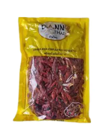 BANN THAI Dried Chilli W/O Stalk S 1kg | BANN THAI 无茎干辣椒 S 1kg