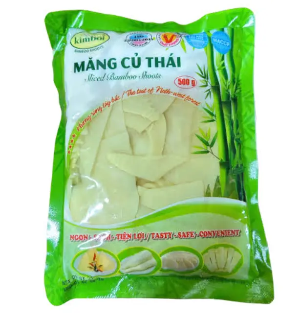 Kim Boi Esikeitetyt bambusuikaleet 500g | Kim Bo 即食笋片 500g