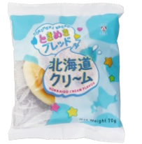 JP Tokimeki Bread Hokkaido Cream 70g | 东京面包 北海道奶油味 70g