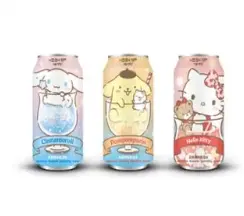 HIGHUP Sanrio Characters Ramune Soda Hello Kitty Cinnamoroll Pompompurin 330ml | HIGHUP 气泡水 三丽鸥HelloKitty 大耳狗布丁狗 330ml