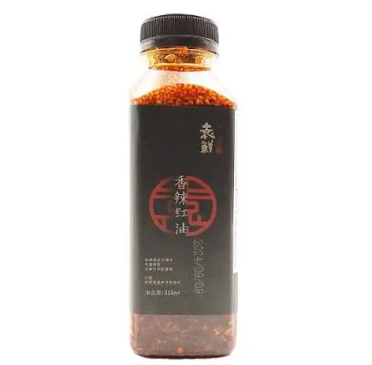 YX Spicy Chili Red Oil 350ml | 袁鲜 香辣红油 350ml