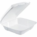 Foam Container (1 part) 125pcs/bag | 泡沫外卖盒 大 1格 125pcs/bag