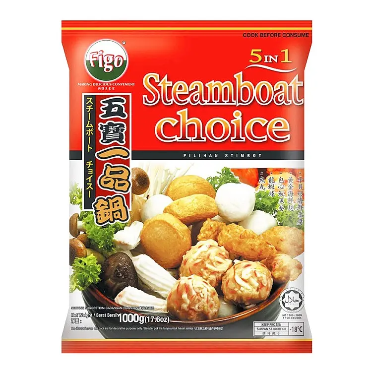 FIGO Steamboat Choice 5in1 1kg | FIGO 五宝一品锅 1kg